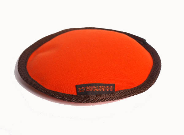 Dummy frisbee - oranžový, DOGSTORE